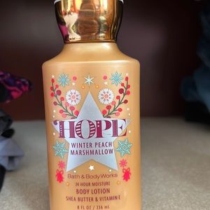 RESERVED 3/$30 NWT Bath And Body Works lotion in Hope (Winter Peach Marshmallow)